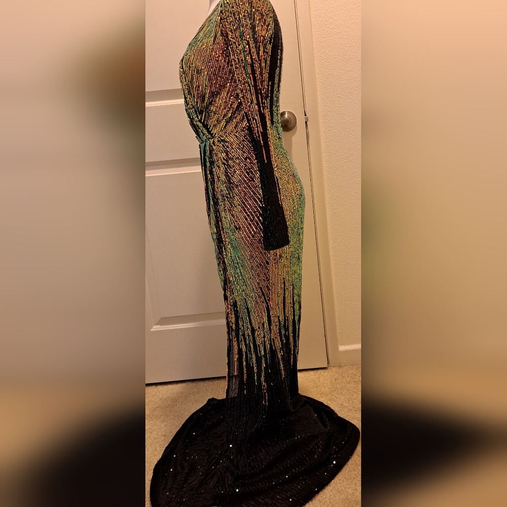 Banjul sequin gown maxi formal dress - Picture 8 of 15